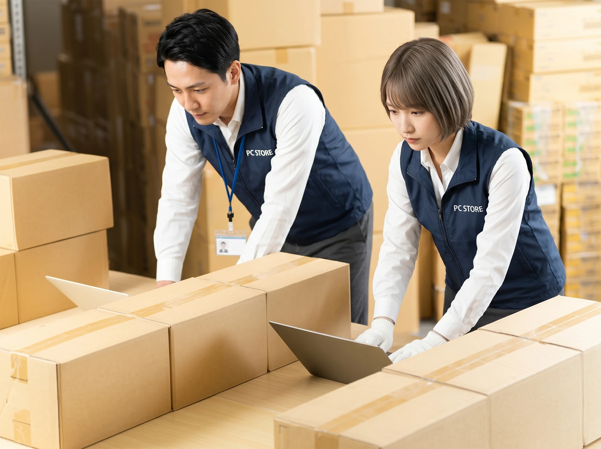 データ消去〜梱包までの流れ【STEP1
仕入れ】